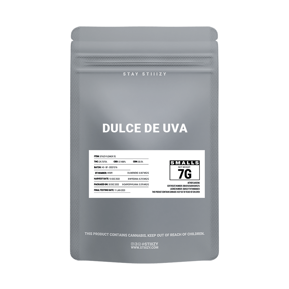 - DULCE DE UVA - 7G Grey Label Mylar - image 1