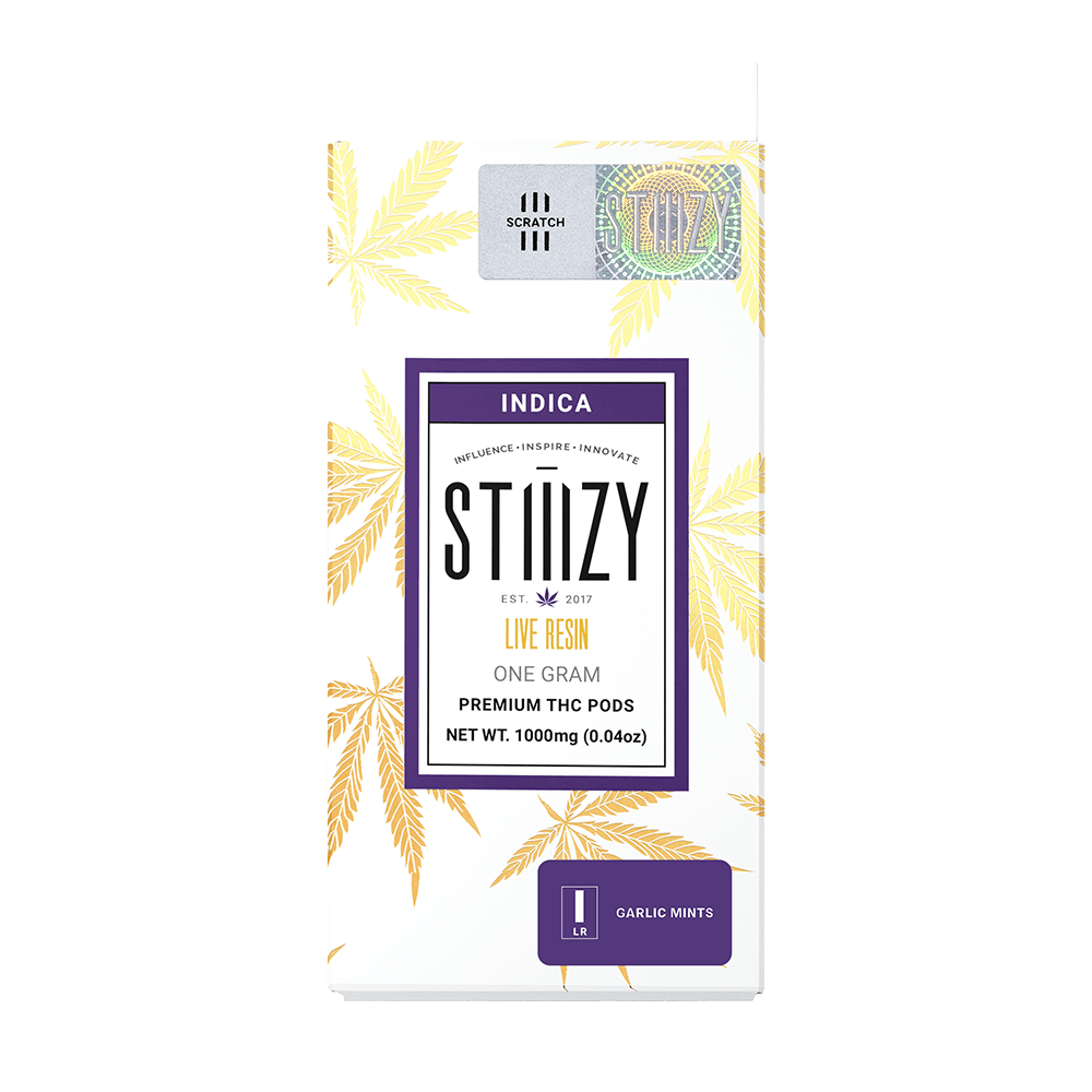Vape Cartridge - GARLIC MINTS 1G Live Resin Pod - STIIIZY - image 2