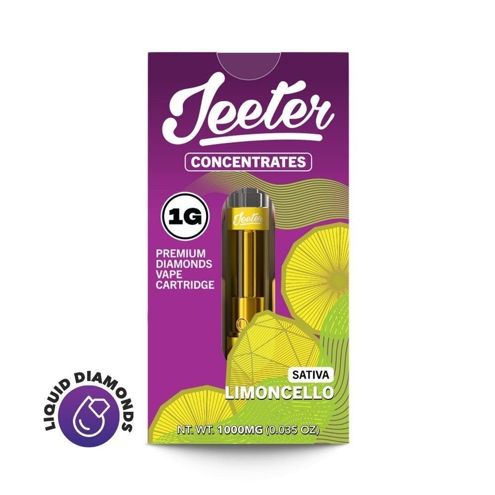 Jeeter Concentrates Diamonds Vape Cartridge - - Limoncello - image 1