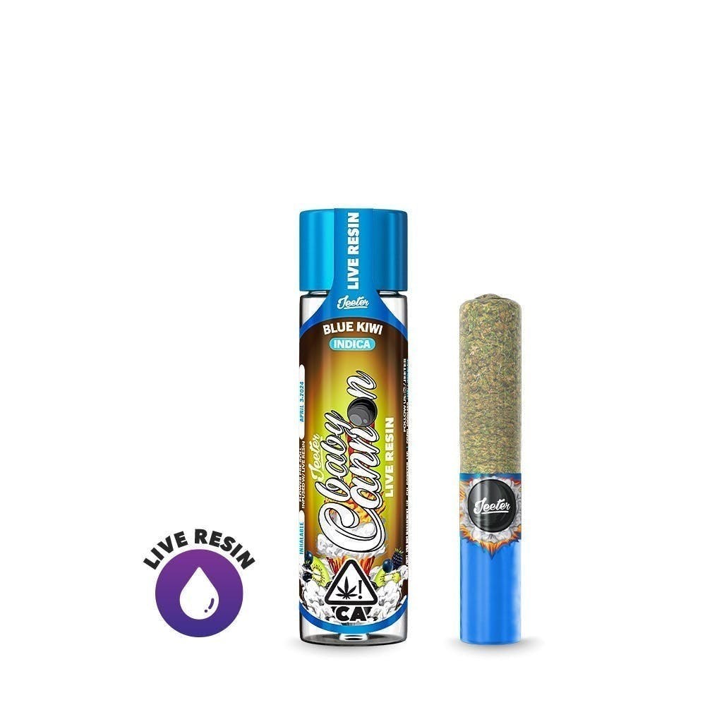 Jeeter Live Resin Infused - Baby Cannon - Blue Kiwi - image 1