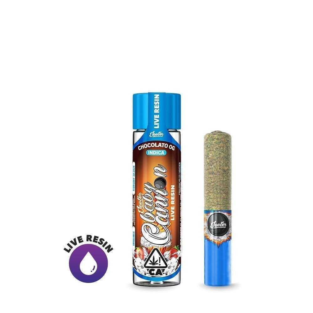Jeeter Live Resin Infused - Baby Cannon - Chocolato OG - image 1