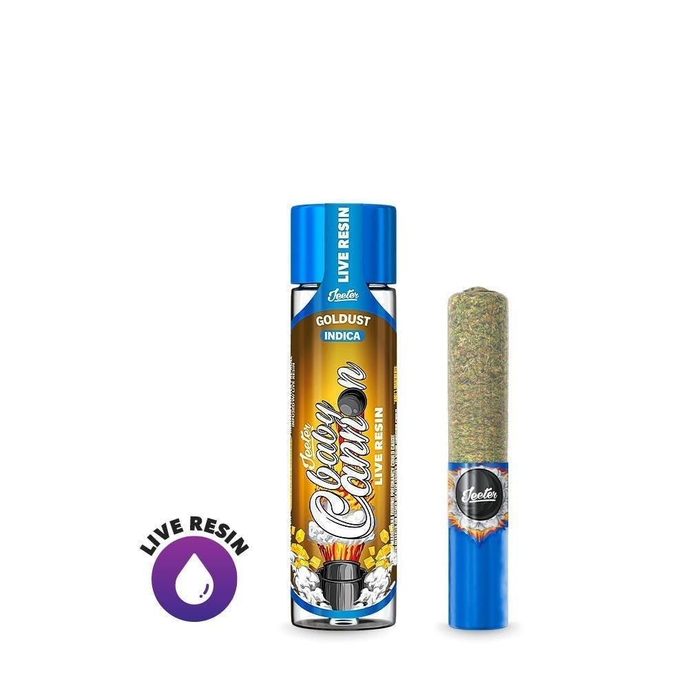 Jeeter Live Resin Infused - Baby Cannon - Goldust - image 1