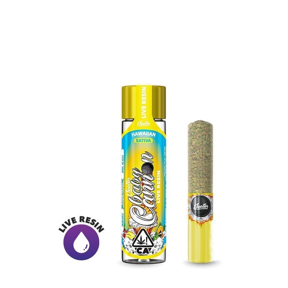 Jeeter Live Resin Infused - Baby Cannon - Hawaiian - image 1