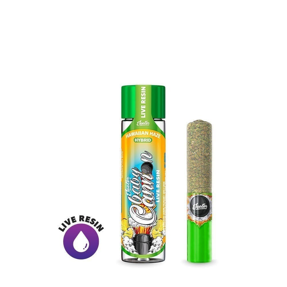 Jeeter Live Resin Infused - Baby Cannon - Hawaiian Haze - image 1