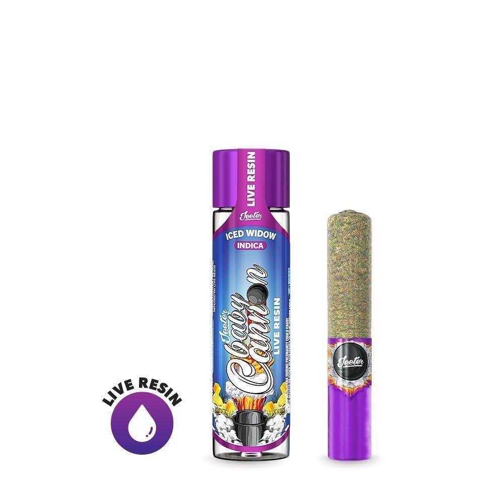 Jeeter Live Resin Infused - Baby Cannon - Iced Widow - image 1