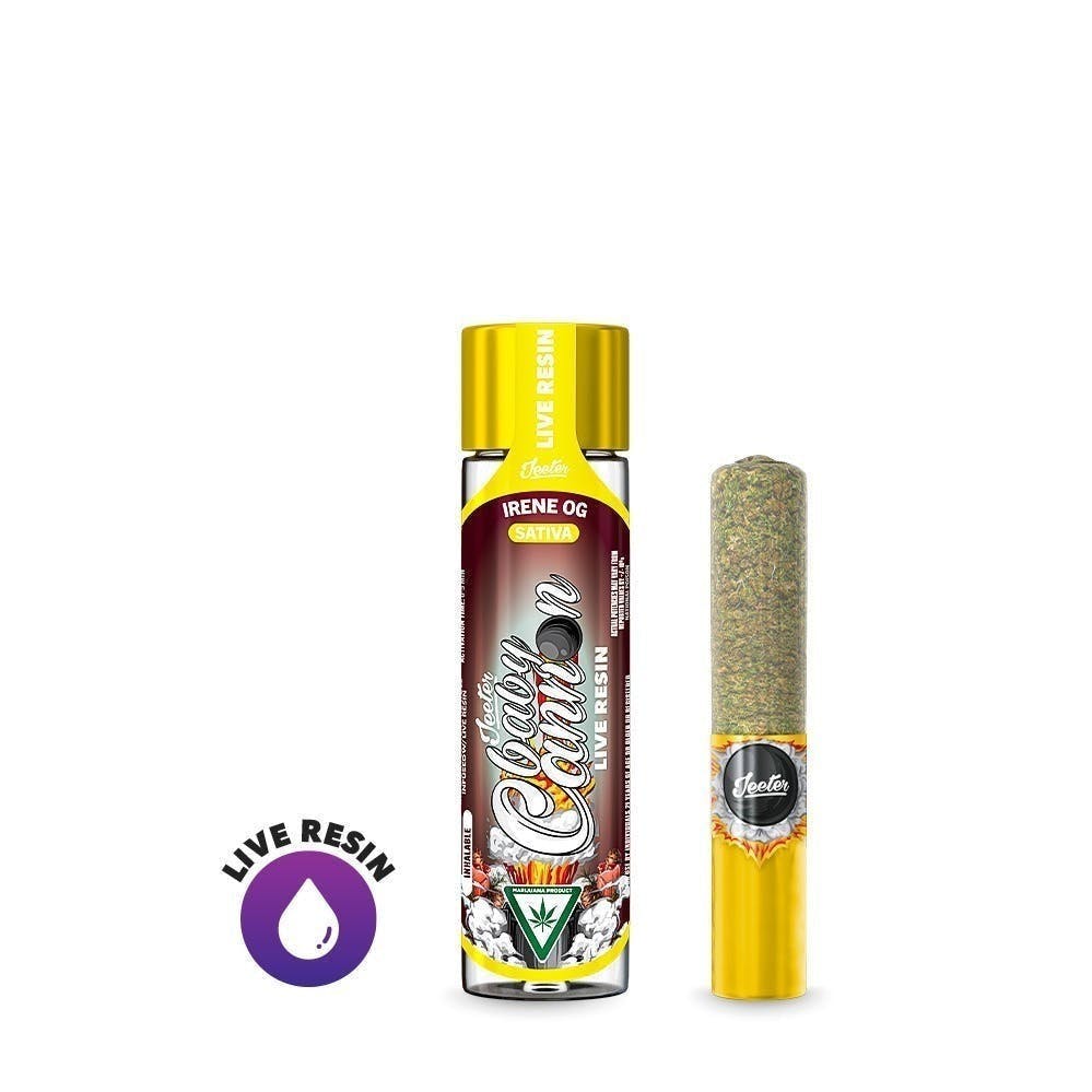 Jeeter Live Resin Infused - Baby Cannon - Irene OG - image 1