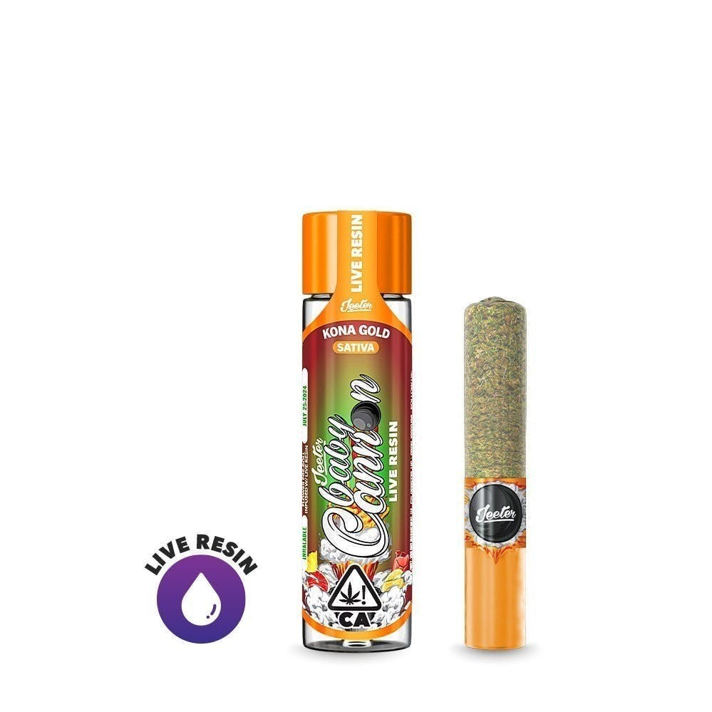 Jeeter Live Resin Infused - Baby Cannon - Kona Gold - image 1