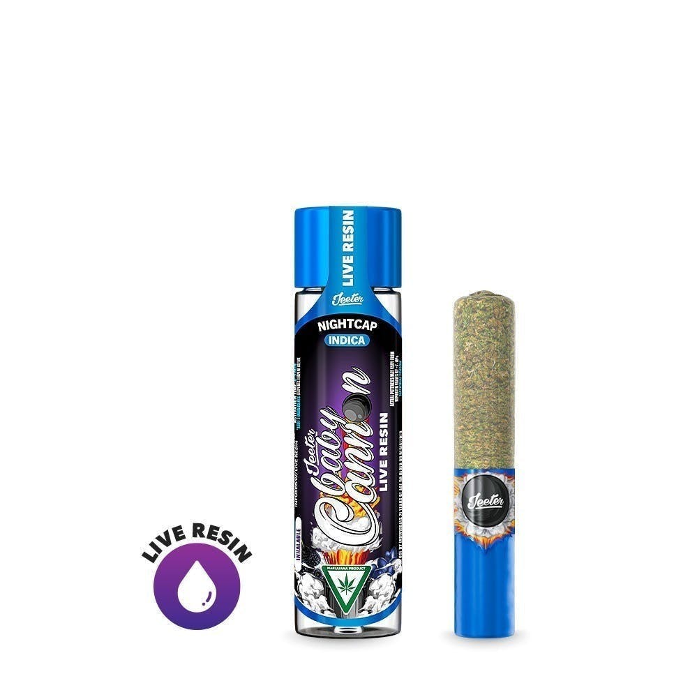 Jeeter Live Resin Infused - Baby Cannon - Nightcap - image 1