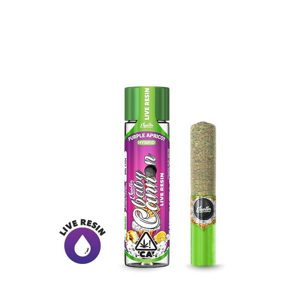 Jeeter Live Resin Infused - Baby Cannon - Purple Apricot - image 1