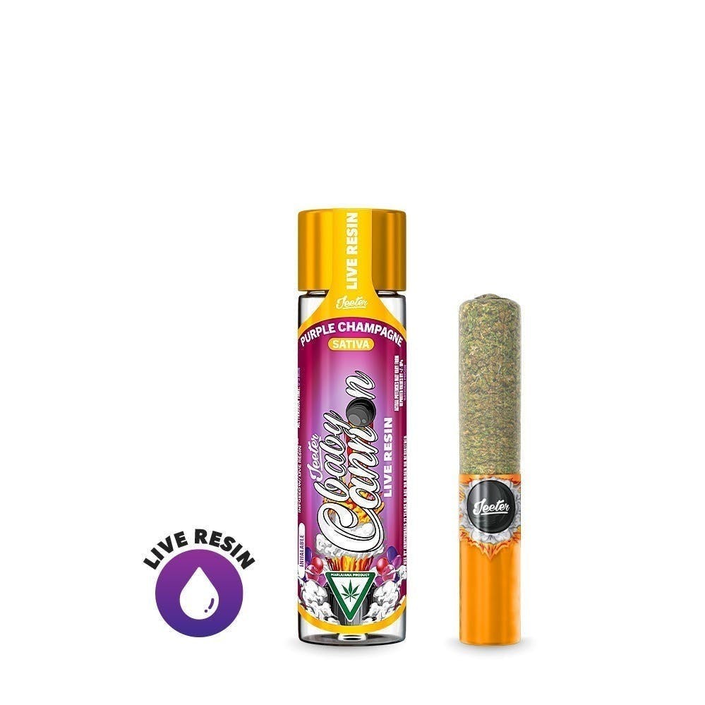 Jeeter Live Resin Infused - Baby Cannon - Purple Champagne - image 1