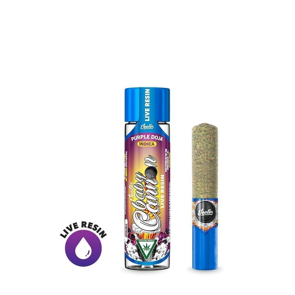 Jeeter Live Resin Infused - Baby Cannon - Purple Doja - image 1