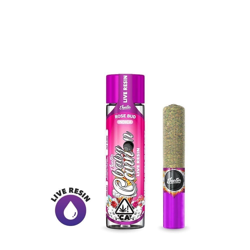 Jeeter Live Resin Infused - Baby Cannon - Rose Bud - image 1