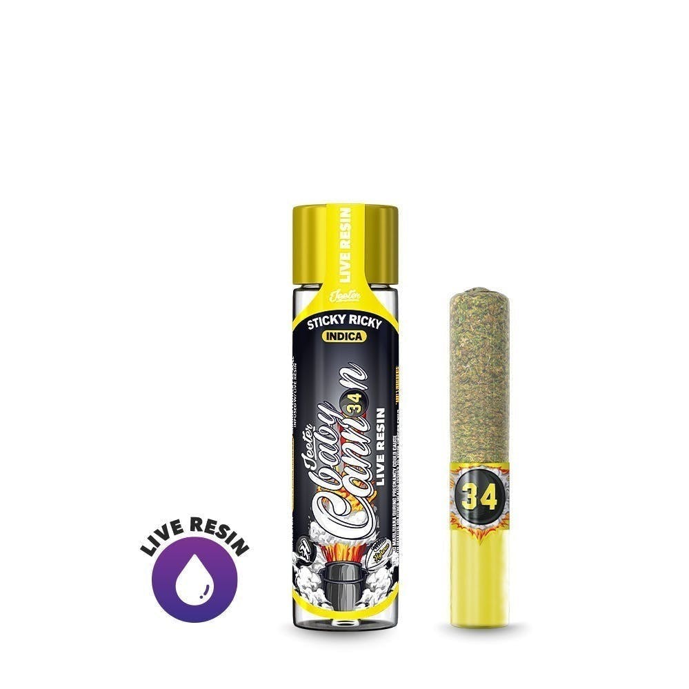 Jeeter Live Resin Infused - Baby Cannon - Sticky Ricky - image 1