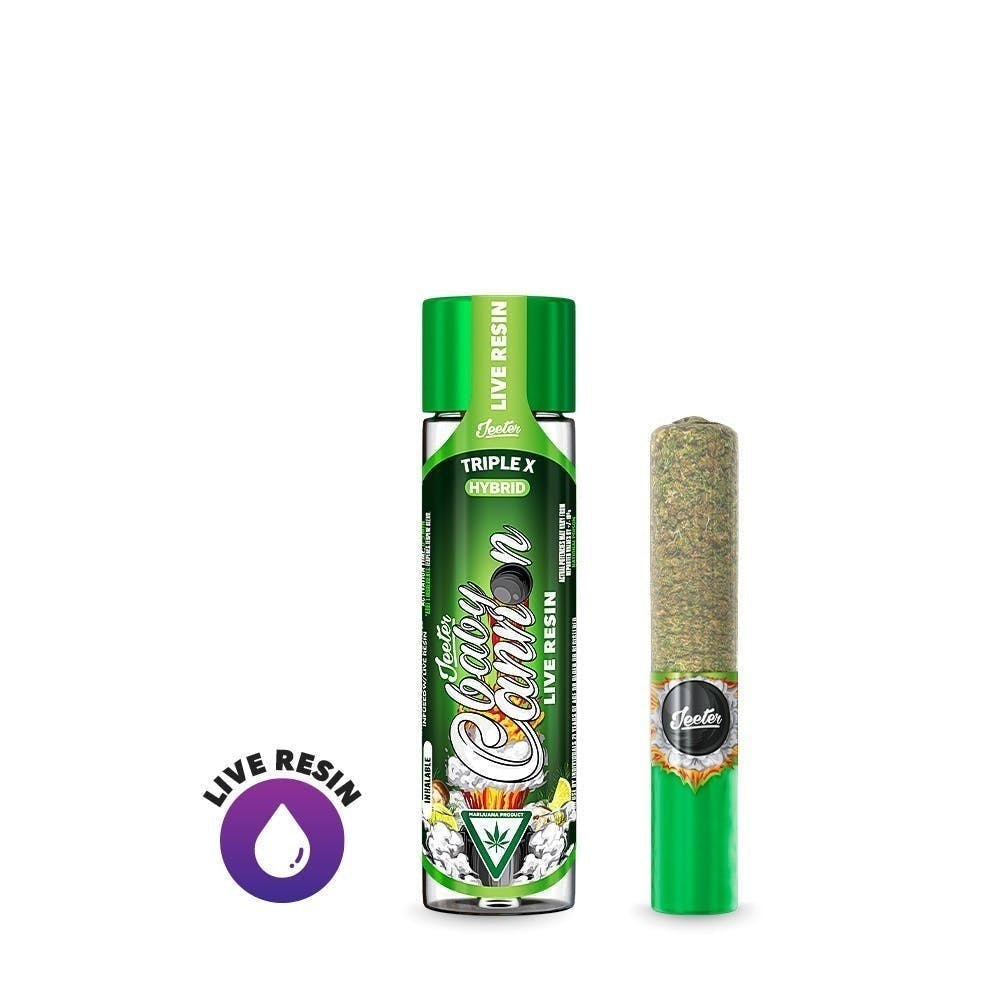 Jeeter Live Resin Infused - Baby Cannon - Triple X - image 1