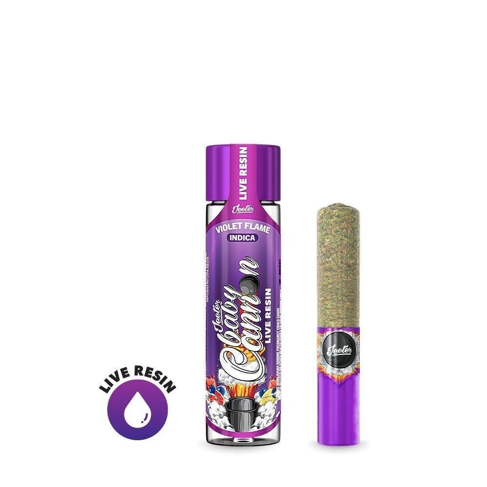 Jeeter Live Resin Infused - Baby Cannon - Violet Flame - image 1