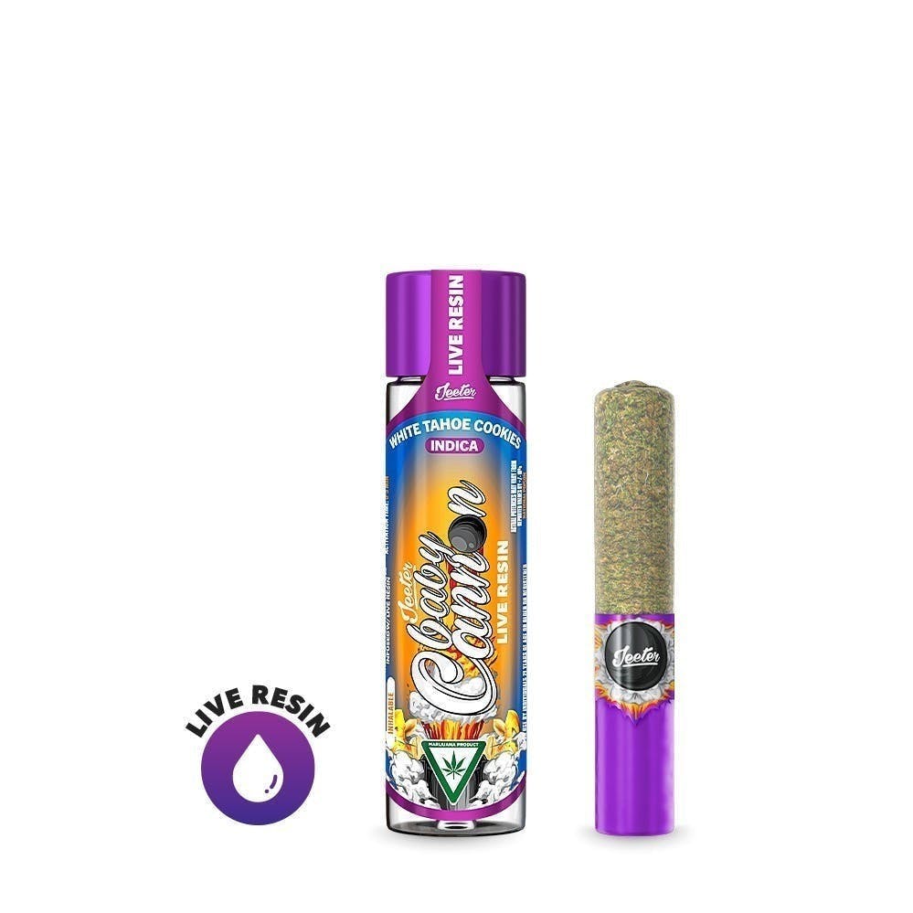 Jeeter Live Resin Infused - Baby Cannon - White Tahoe Cookies - image 1