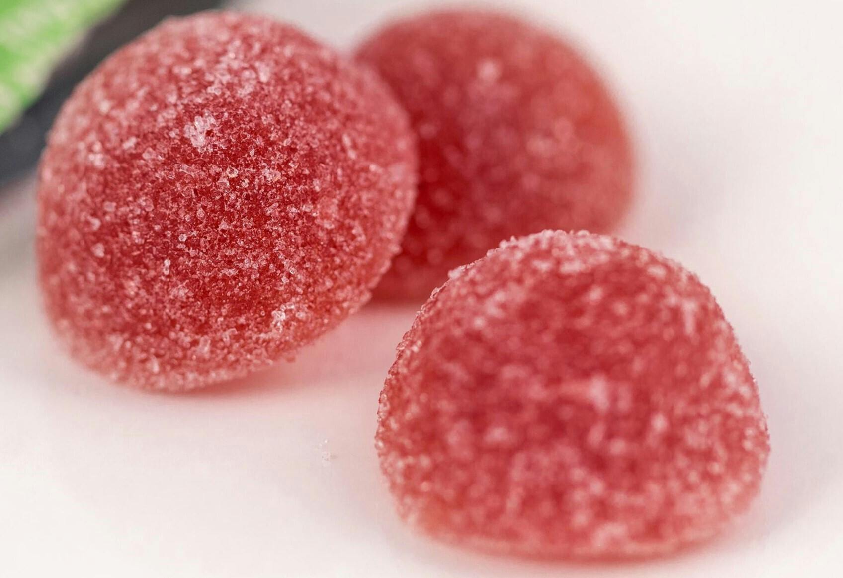 Great Northern Cannabis 100mg Passion Fruit Gum Drops (Sativa) 1:1 THC:CBD - image 1