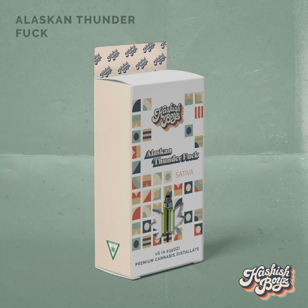Alaskan Thunder Fuck ~ 1G Cartridge ~ Hashish Boyz ~ MED - image 1