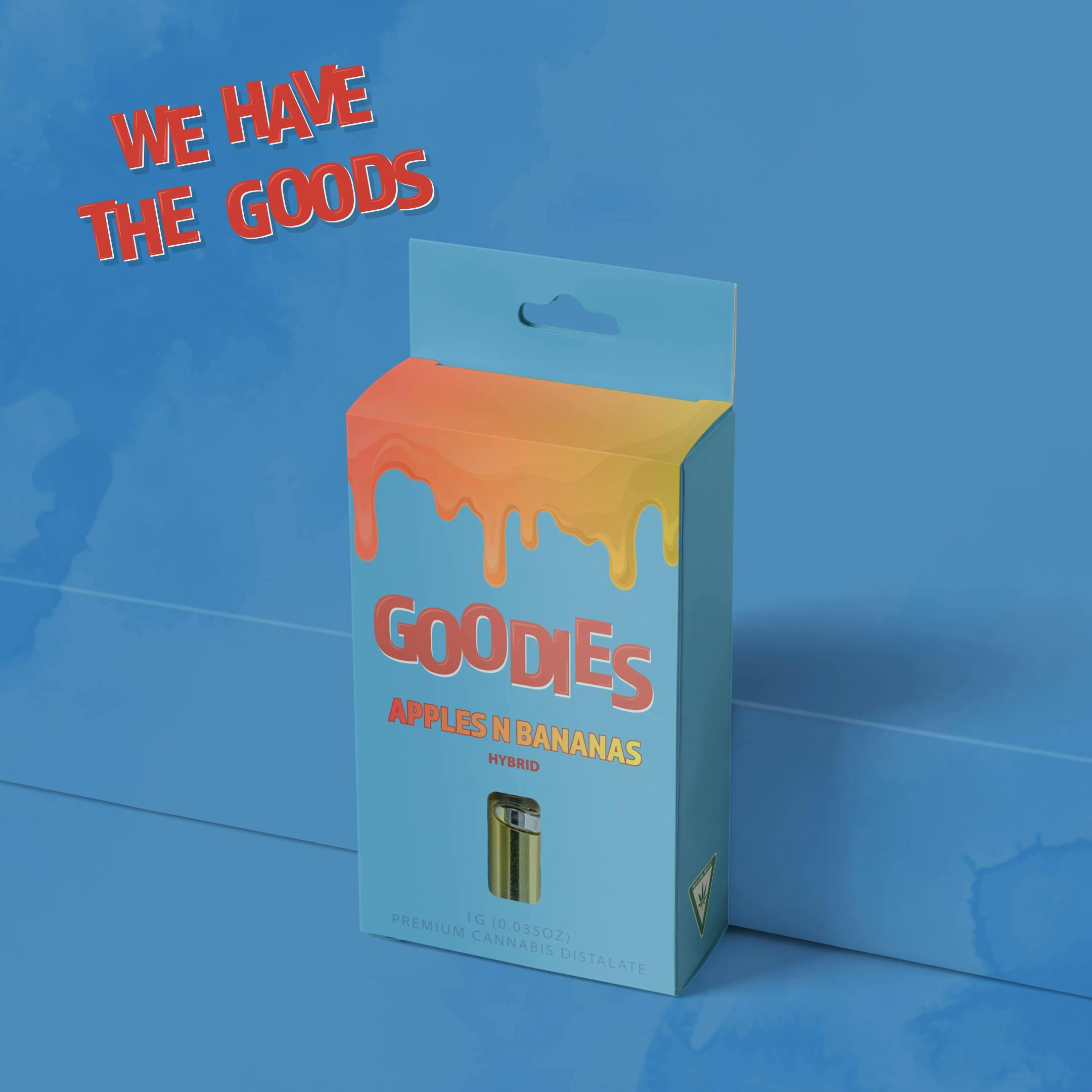 Apples N Bananas • 1G Cartridge • Goodies • REC - image 1