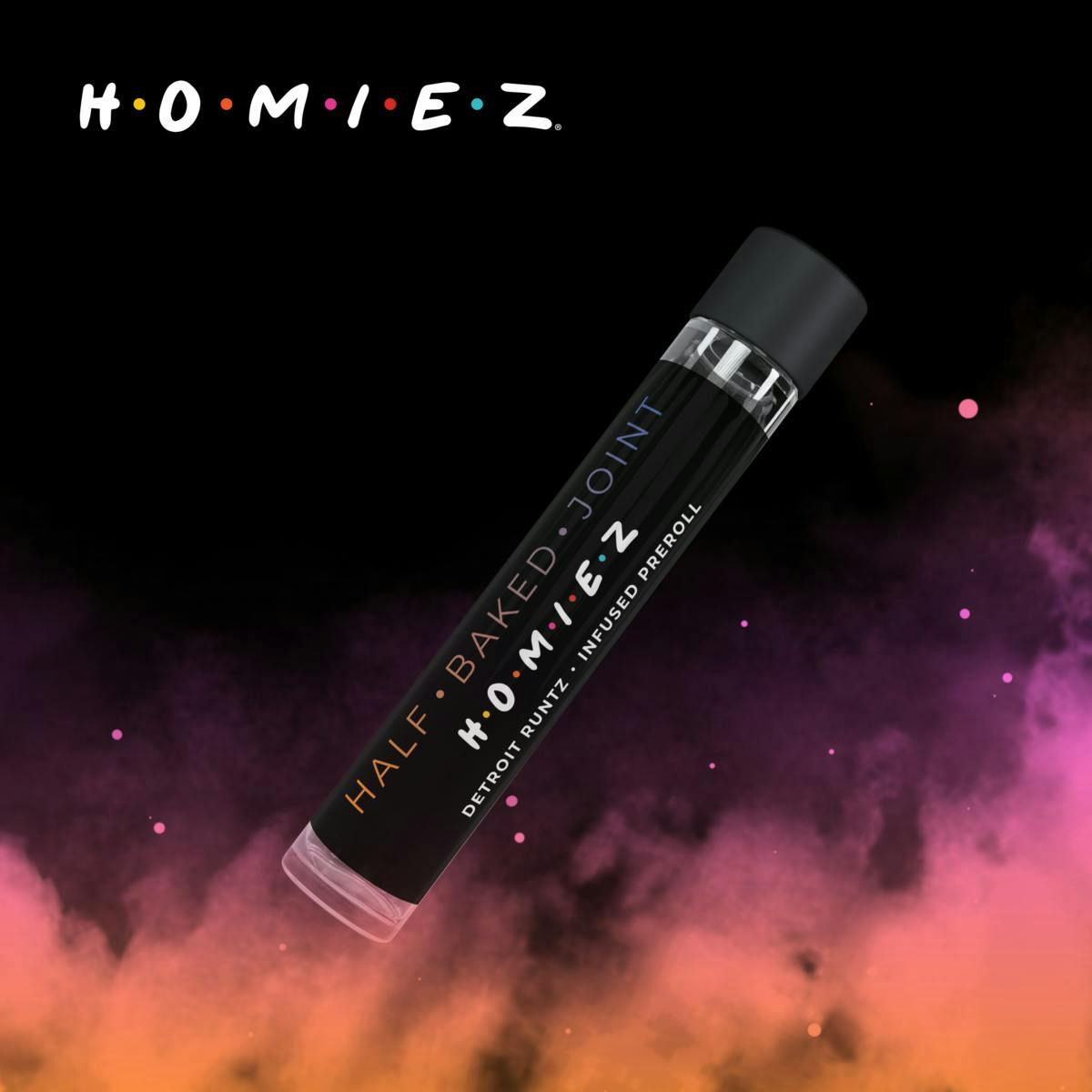Detroit Runtz • 1.5G Infused Pre-Roll • HOMIEZ • REC - image 1