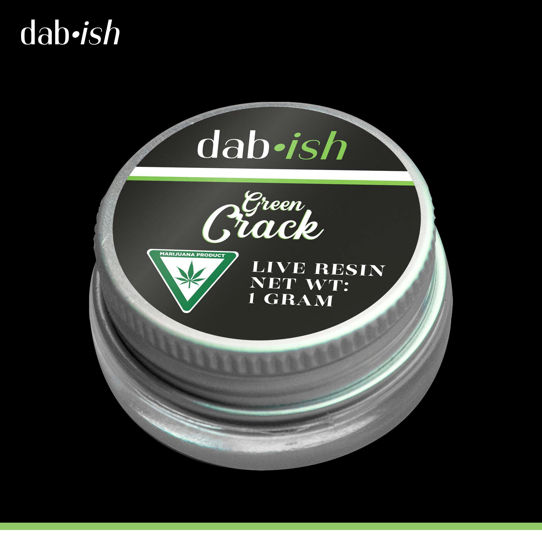 Green Crack (1G Live Resin) dab•ish (MED) - image 1