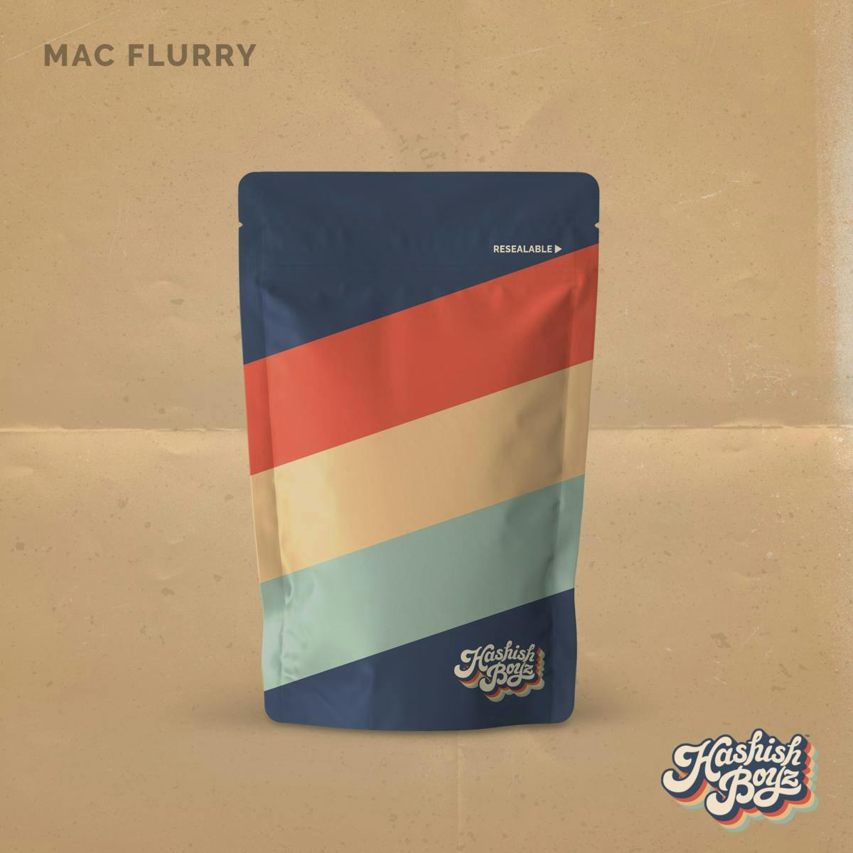 Mac Flurry ~ 5 Pack Pre-Rolls ~ Hashish Boyz ~ REC - image 1