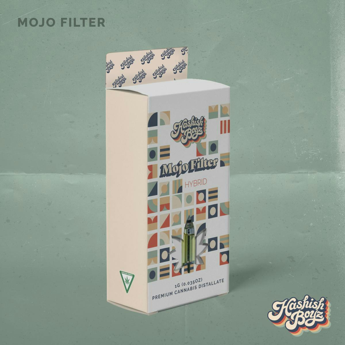 Mojo Filter ~ 1G Cartridge ~ Hashish Boyz ~ REC - image 1