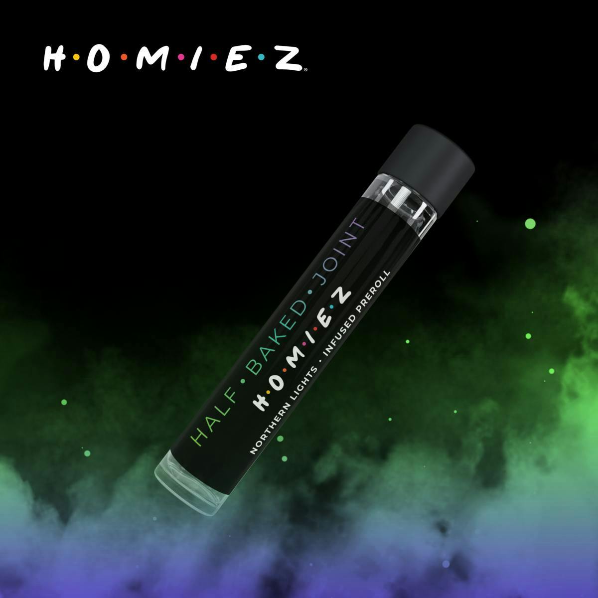 Northern Lights • 1.5G Infused Pre-Roll • HOMIEZ • MED - image 1