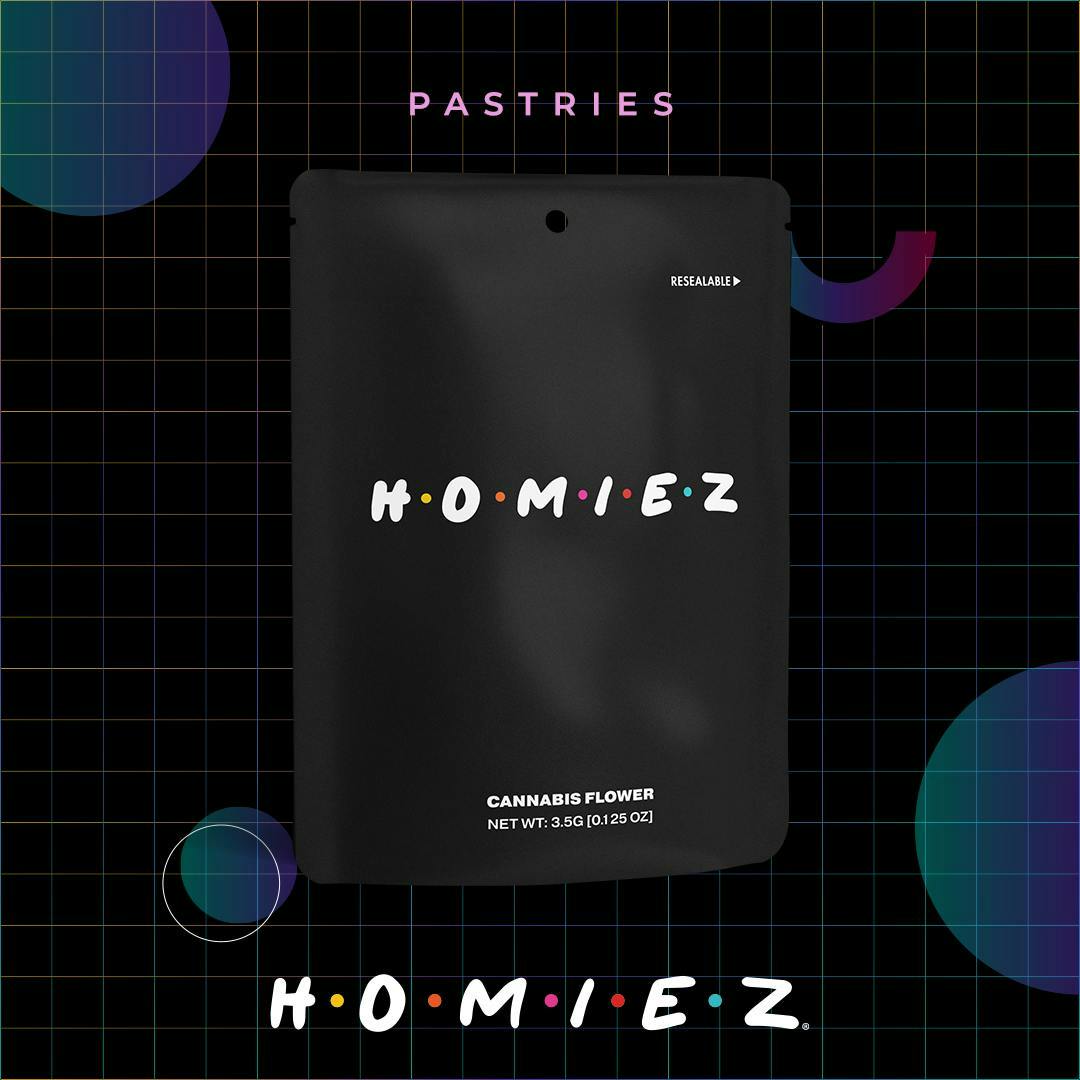 Pastries • 5 Pack Pre-Rolls • HOMIEZ • REC - image 1