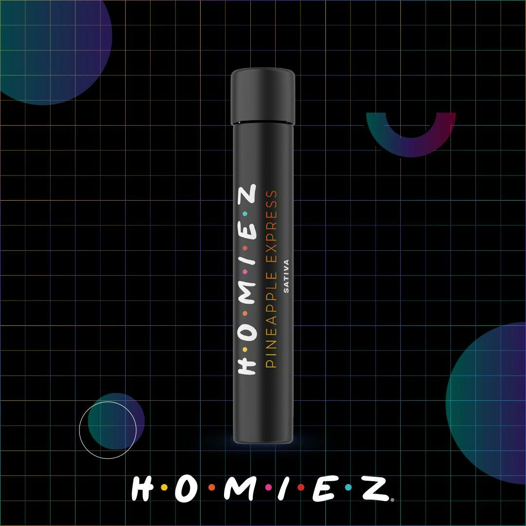 Pineapple Express • 1G Pre-Roll • HOMIEZ • REC - image 1