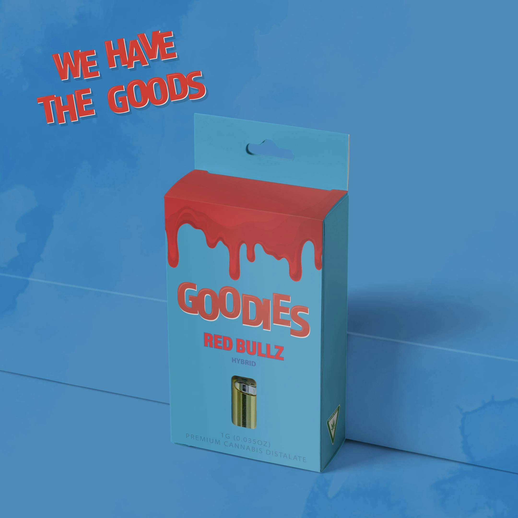 Red Bullz • 1G Cartridge • Goodies • REC - image 1