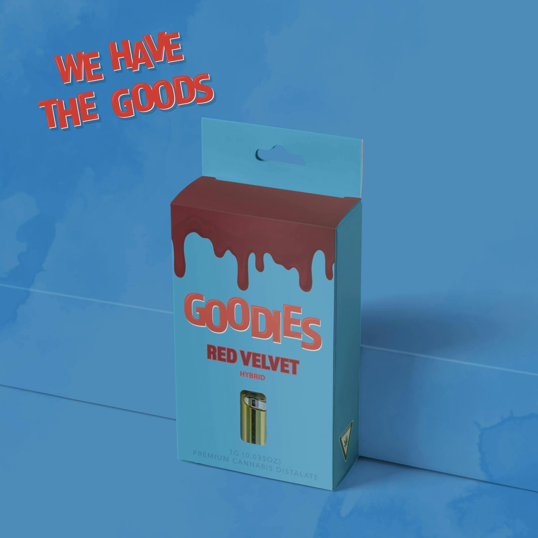 Red Velvet • 1G Cartridge • Goodies • MED - image 1