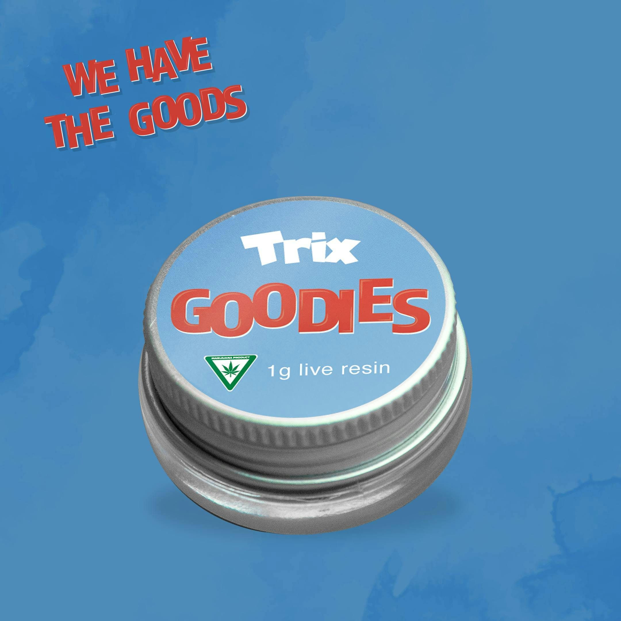 Trix • 1G Live Resin • Goodies • MED - image 1