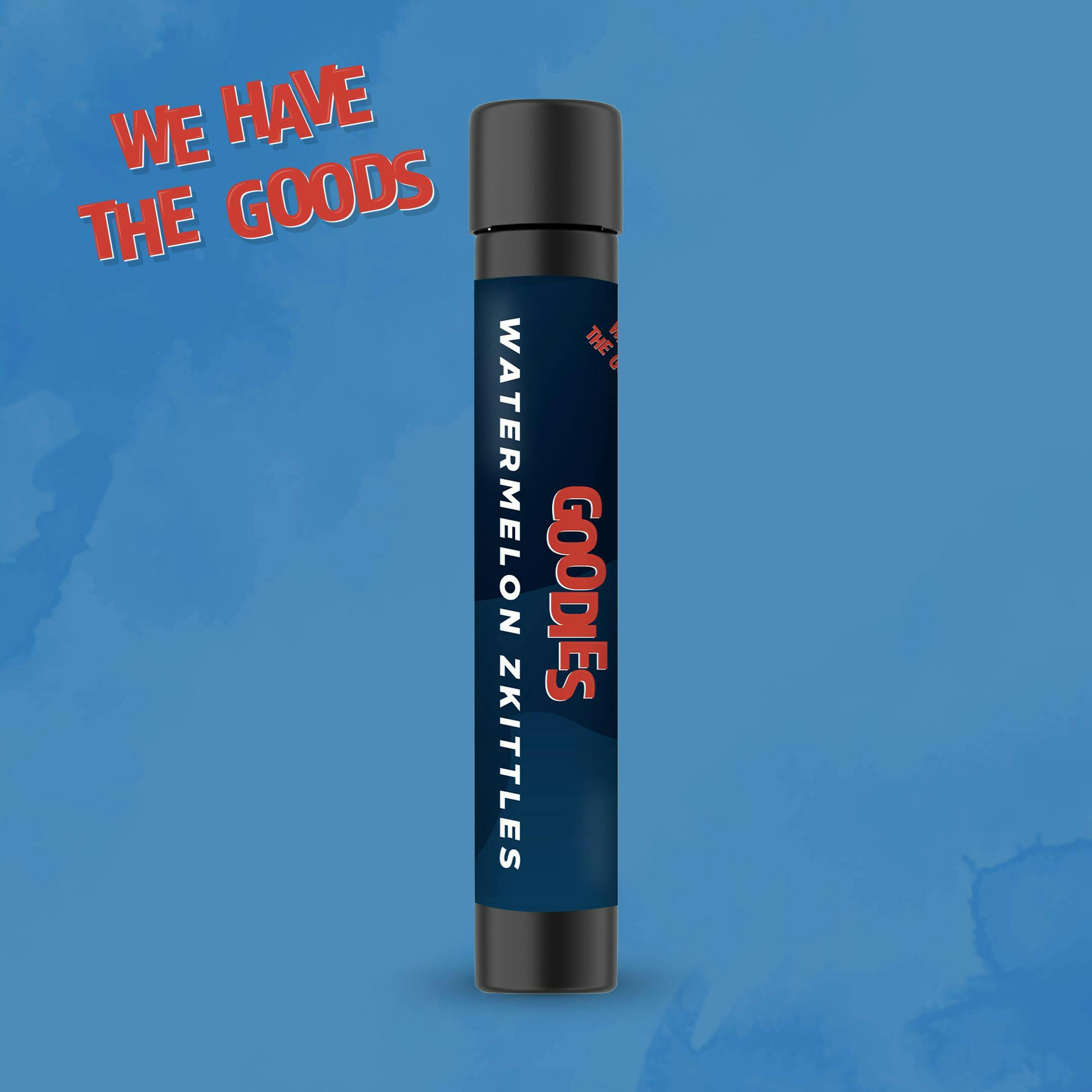 Watermelon Zkittles • 1G Pre-Roll • Goodies • MED - image 1