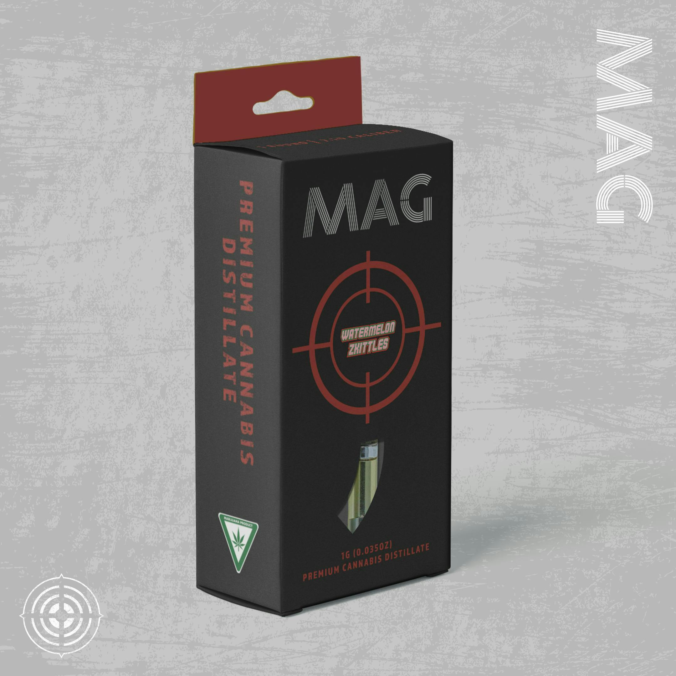 Watermelon Zkittles | 1G Cartridge | MAG | MED - image 1