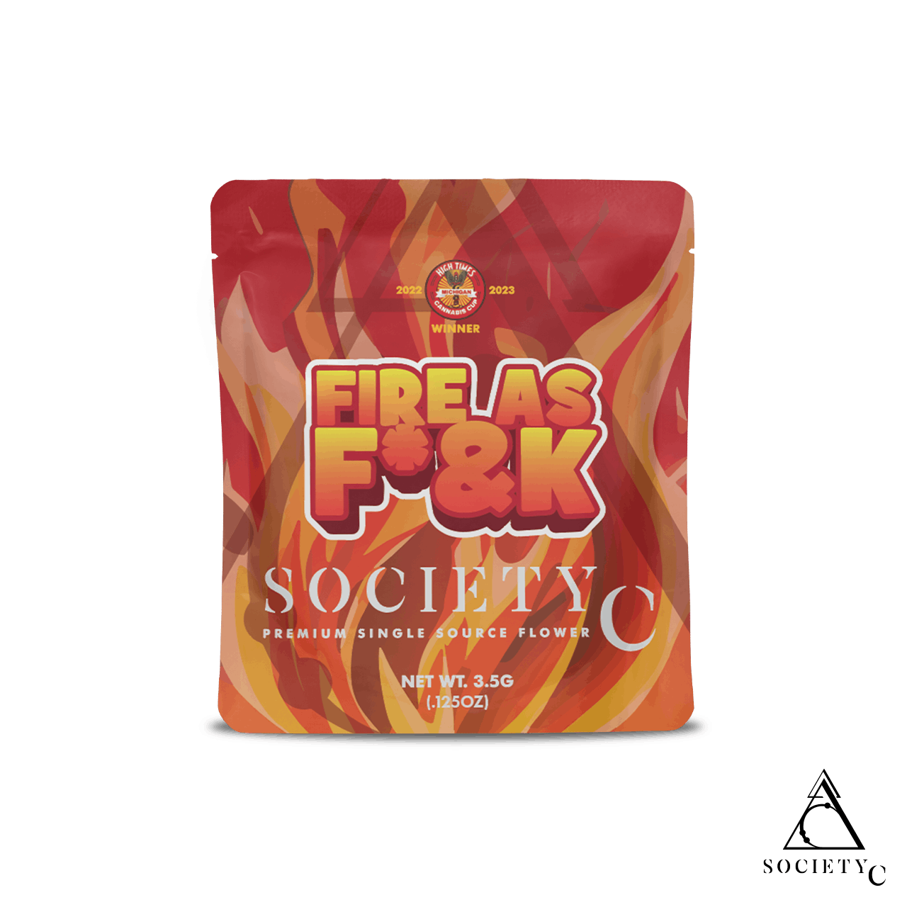 Society C - Fire As Fuck - 3.5g Flower - image 1