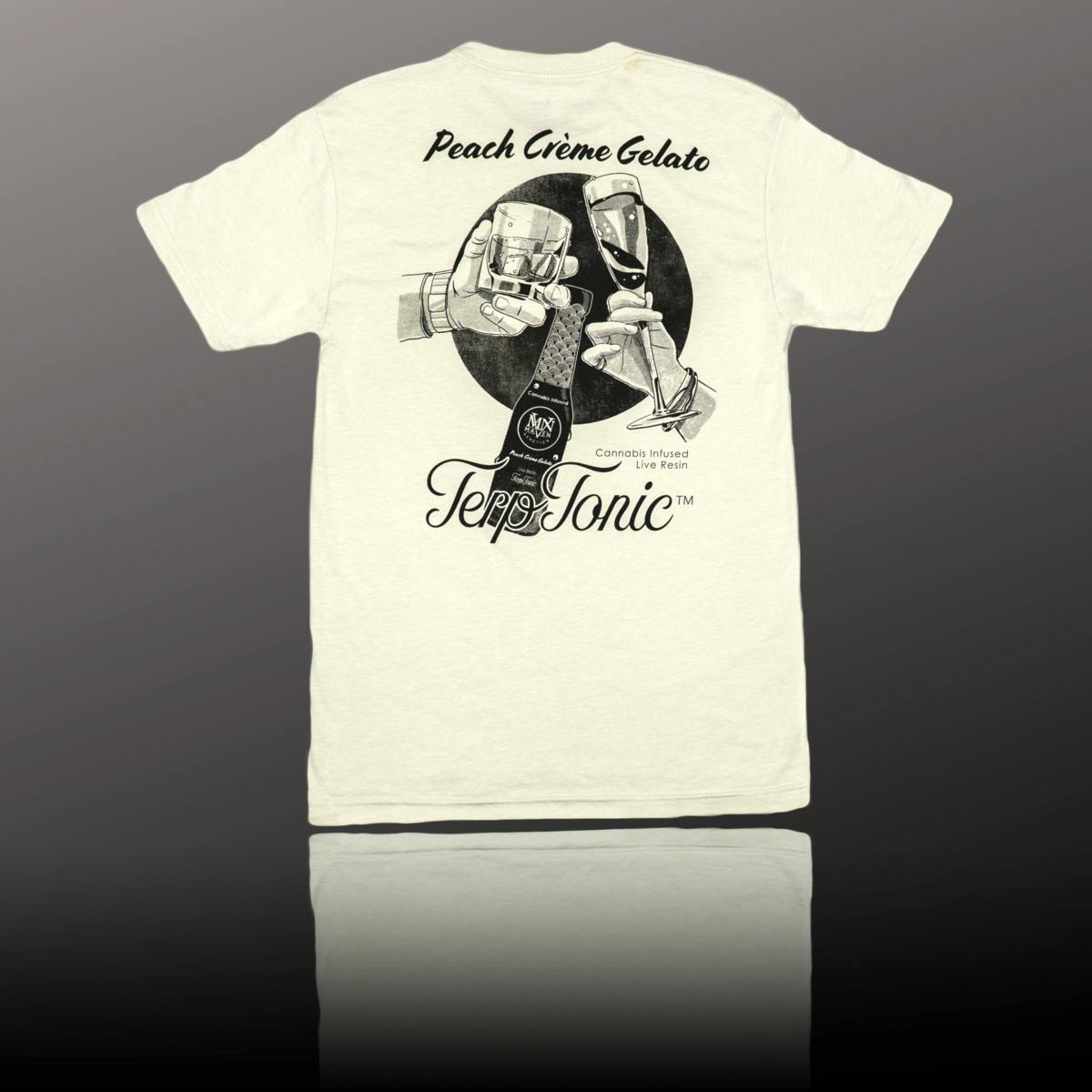Peach Créme Gelato Terp Tonic Tee-Shirt - Maven Genetics - image 2