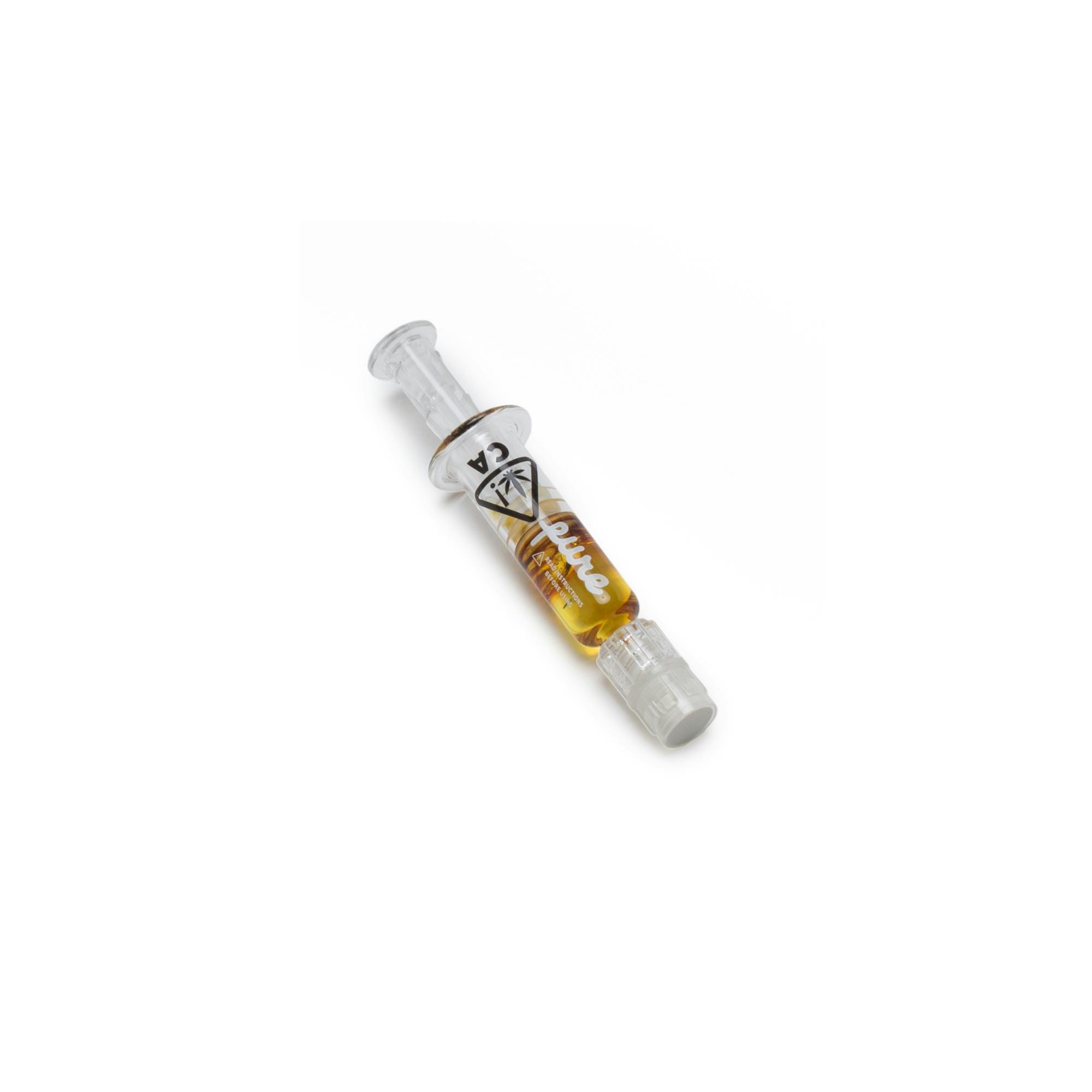 Pure 1g Cannabis Oil Syringe - Wiz OG - Indica - image 3