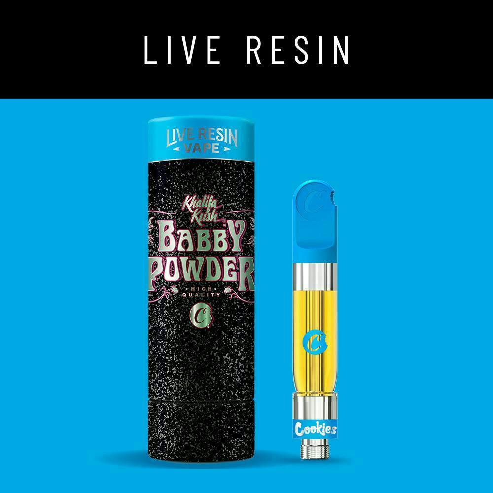 Cookies - 1G 510 Live Resin Vape - Babby Powder - image 1