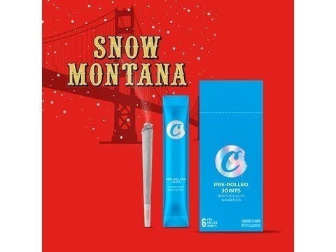 Cookies - Snow Montana - 6 pack Joints (0.58g each) - image 1