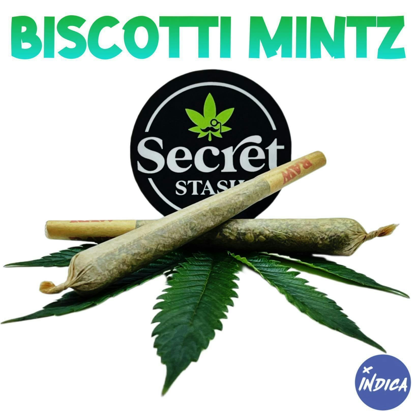 Full Bud Pre Roll - Biscotti Mintz - 1.2g - image 1