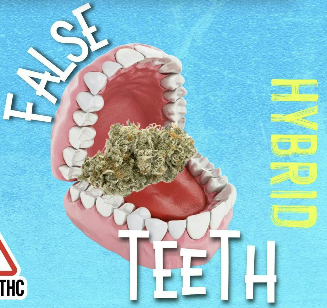Full Bud Pre Roll - False Teeth - 1.2g - image 1