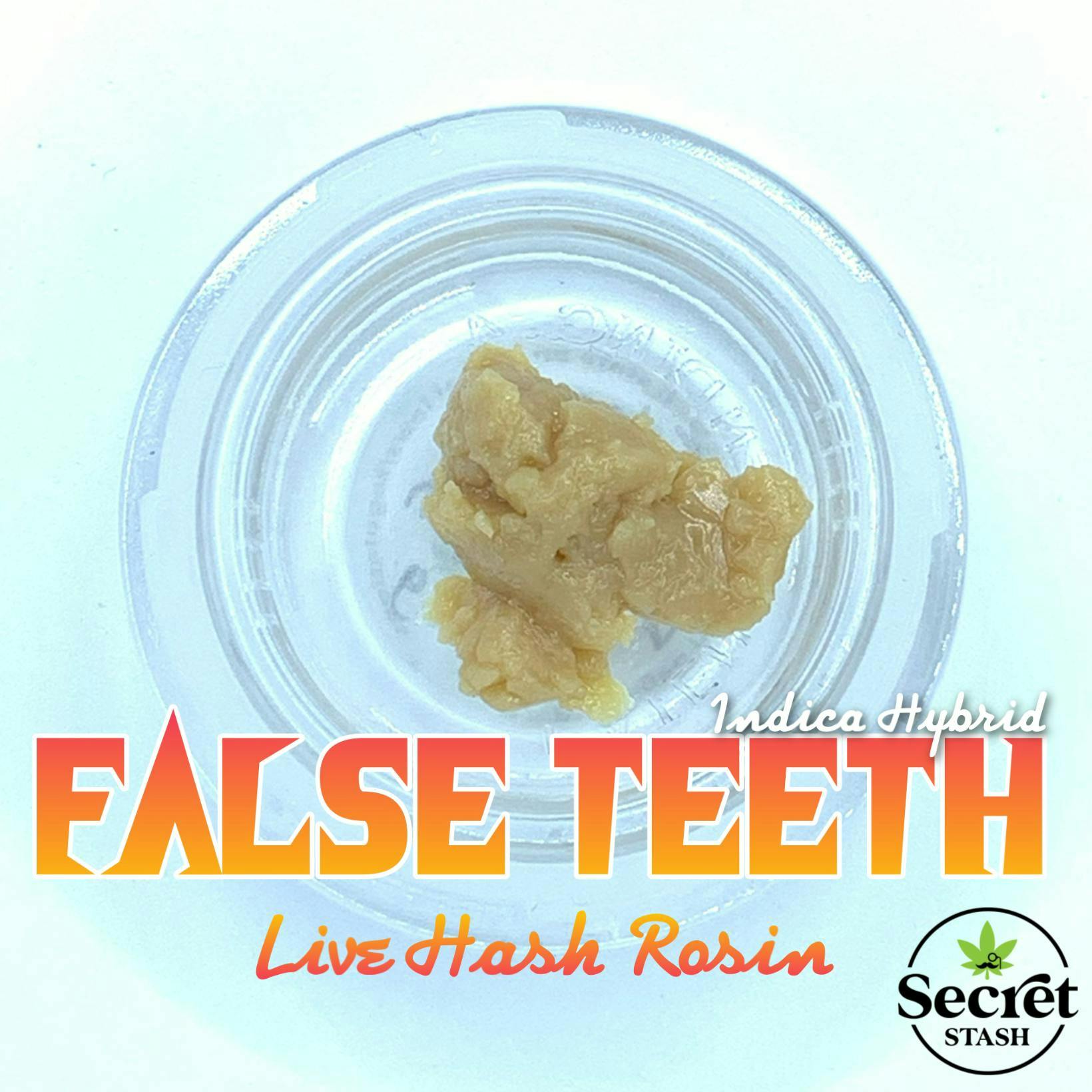 Live Hash Rosin - False Teeth - 1g - image 1