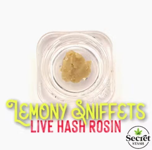 Live Hash Rosin - Lemony Sniffits - 1g - image 1