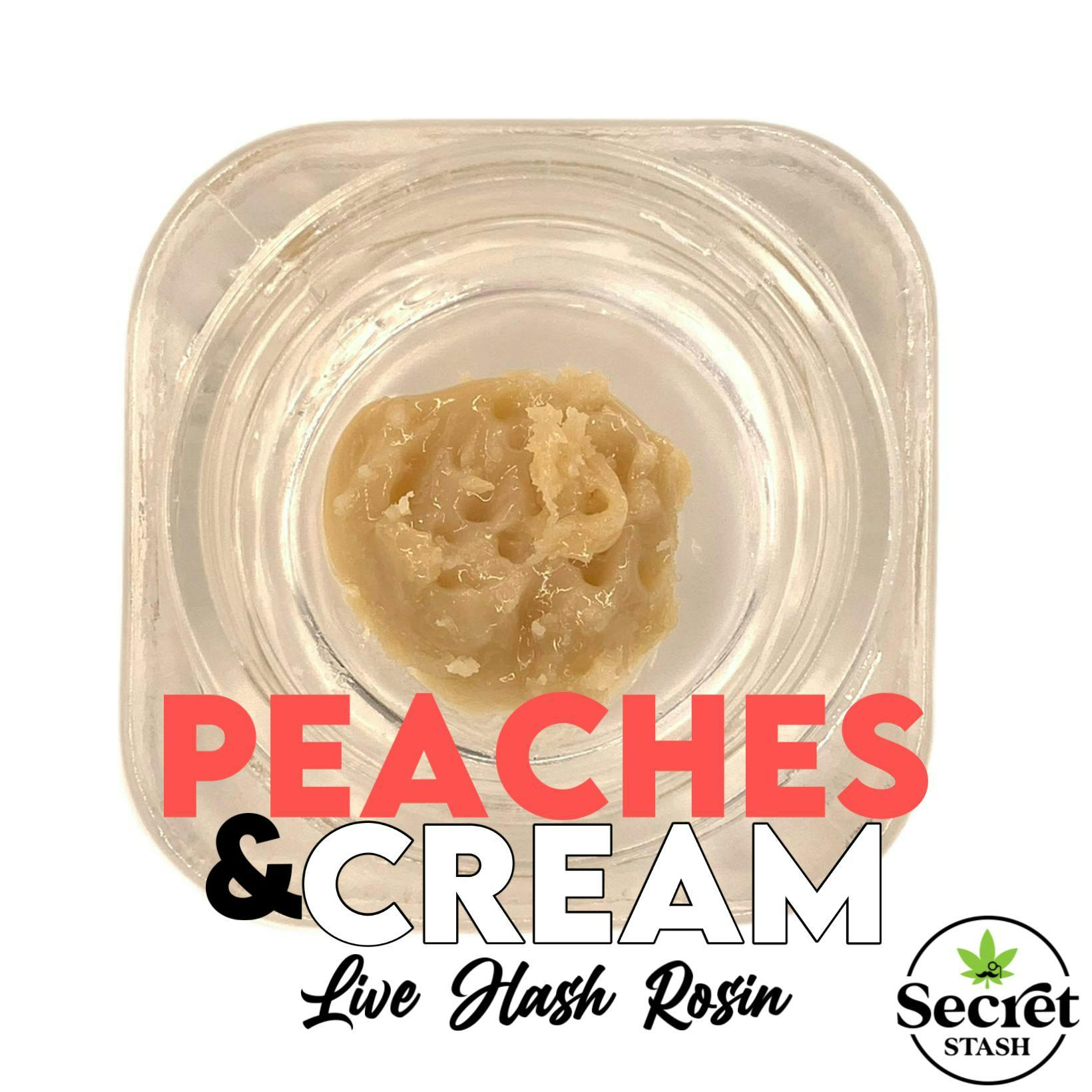 Live Hash Rosin - Peaches & Cream - 1g - image 1