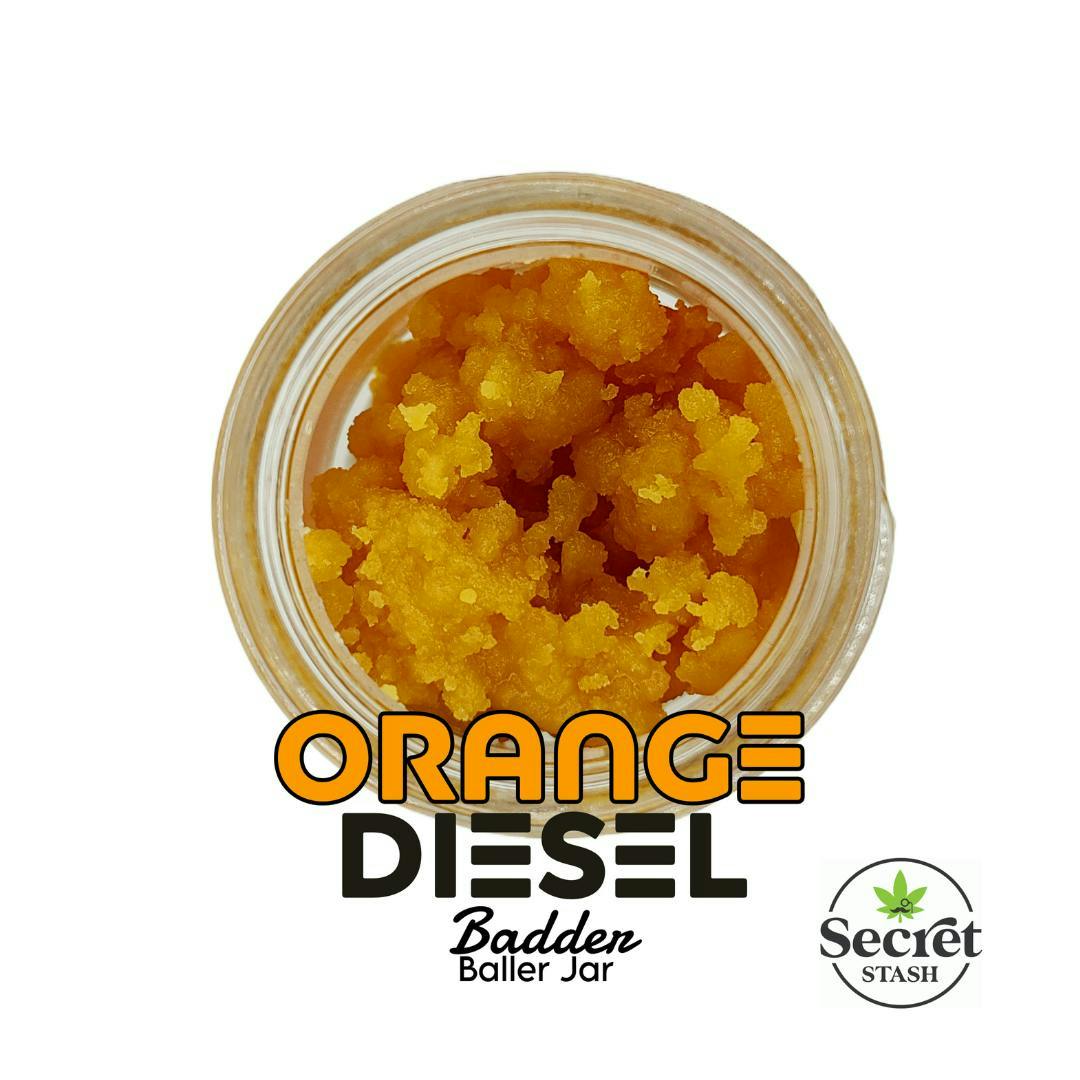 Secret Stash - Badder - Baller Jar - Orange Diesel - 14g - image 1