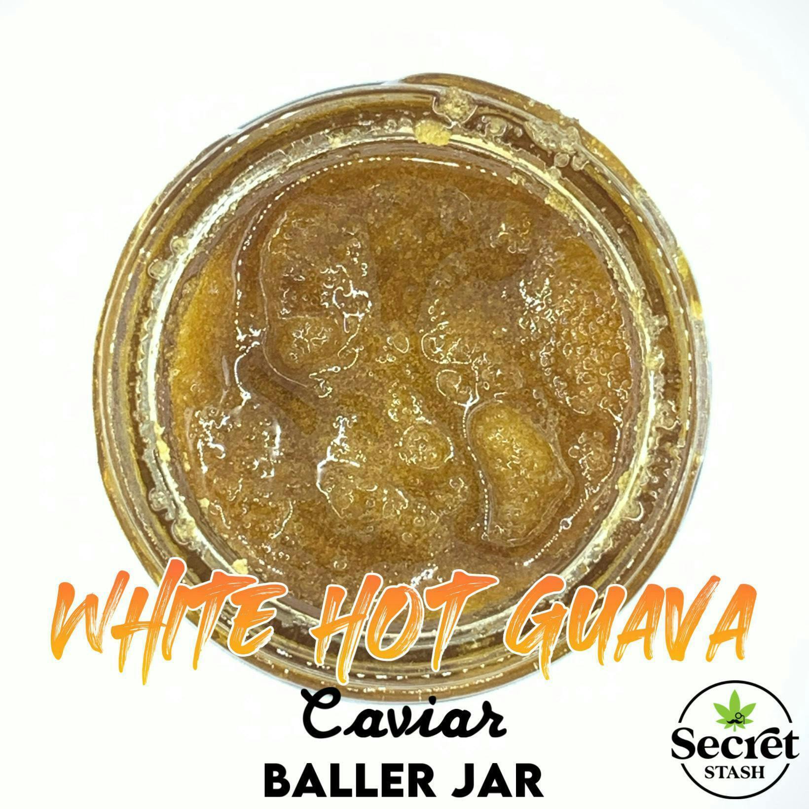 Secret Stash - Caviar - Baller Jar - White Hot Guava - 7g - image 1