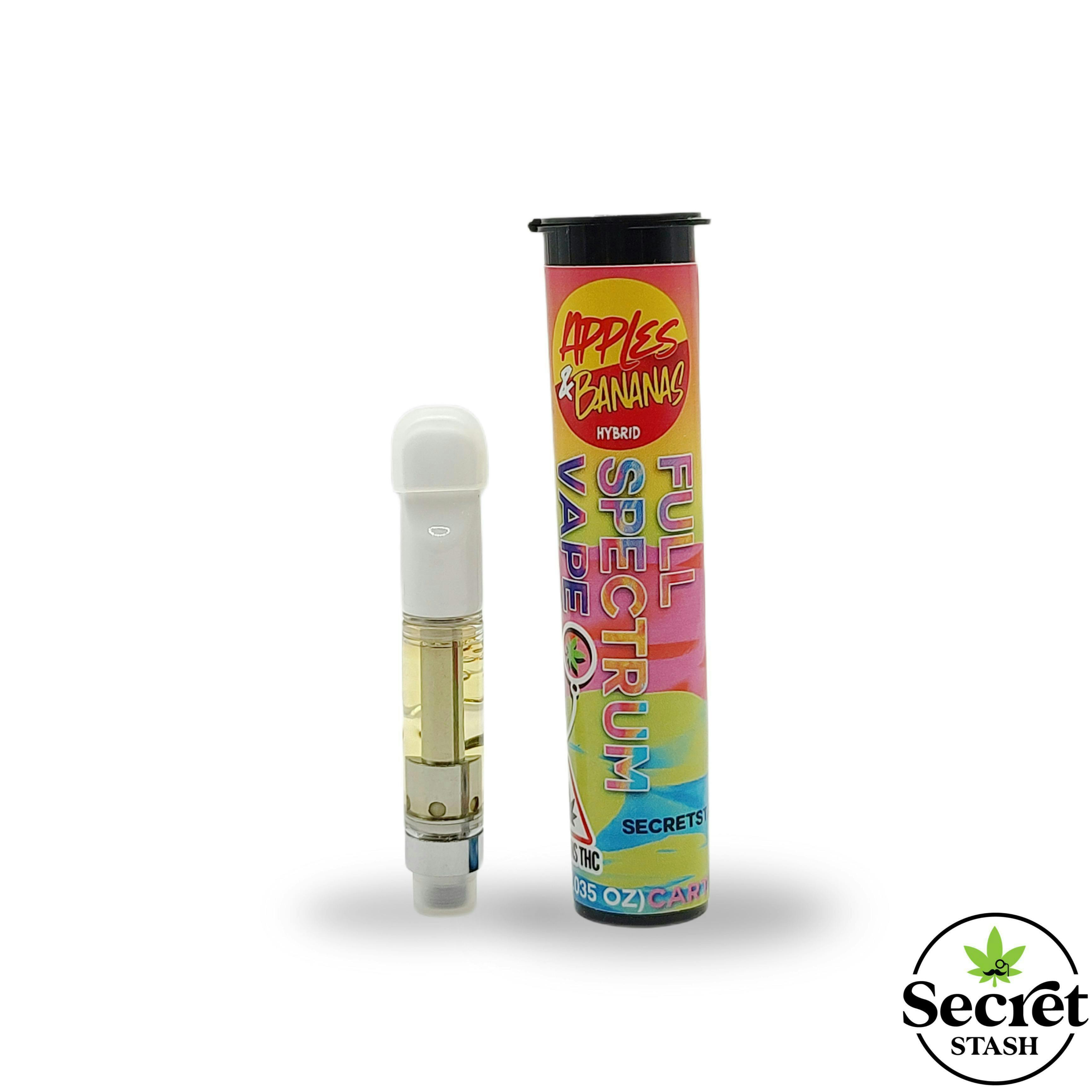 Secret Stash - Full Spectrum Cartridge - Apples & Bananas - 1g - image 1
