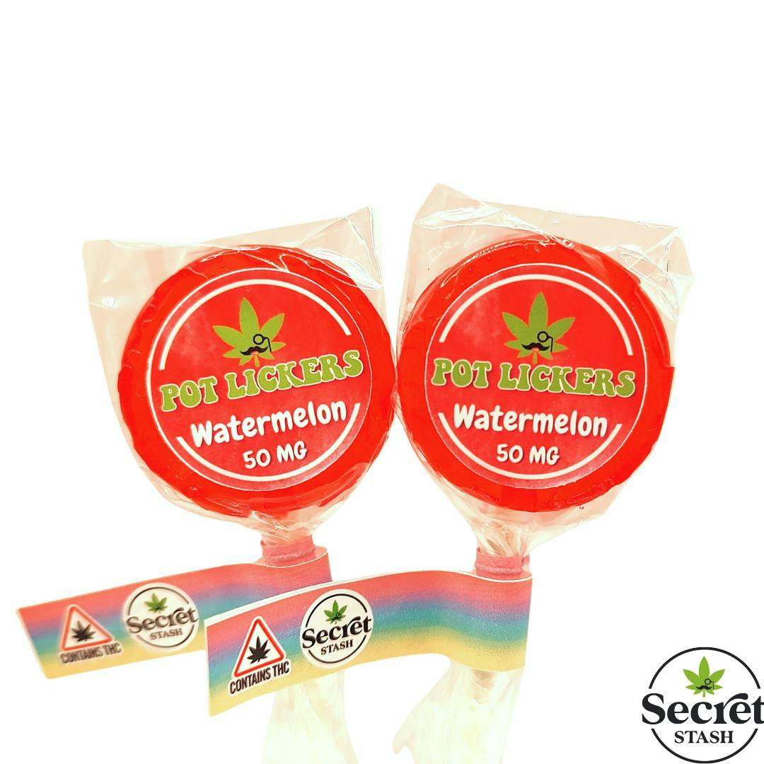 Secret Stash - Pot Lickers - Watermelon - 50mg - image 1