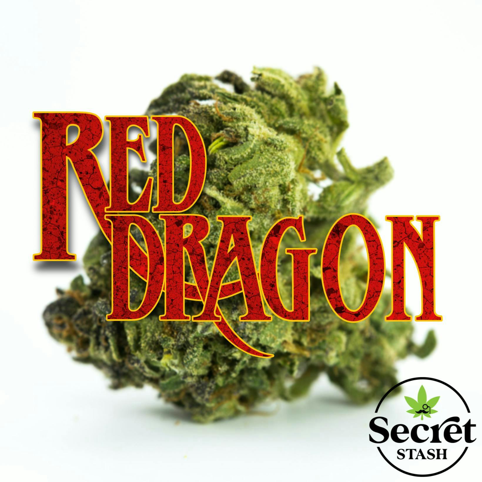 Secret Stash Flower - Red Dragon - image 1